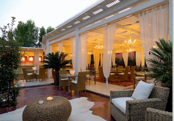 Итальянские перголы Frigerio, система Rain Cover